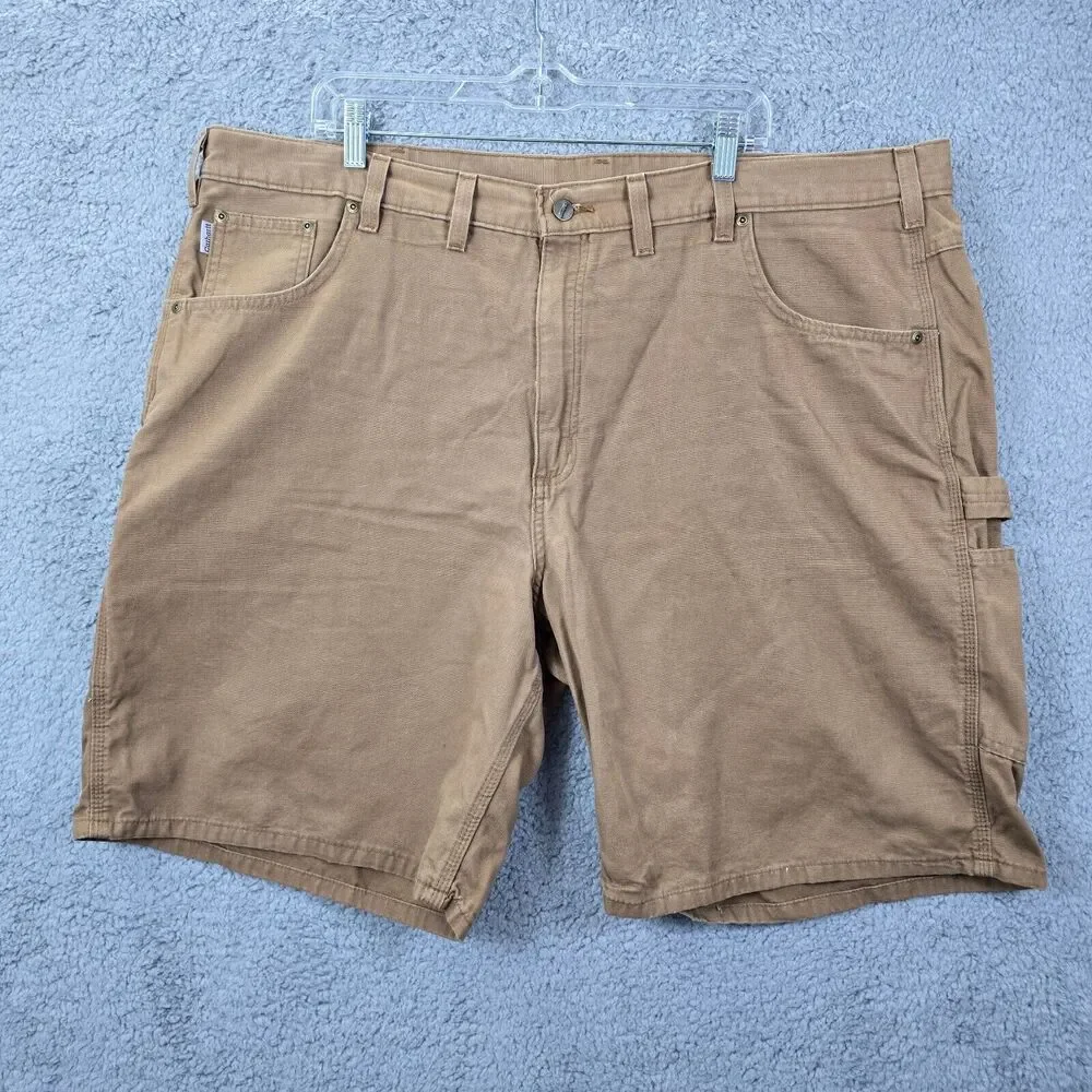 Carhartt Men's Brown Cargo Carpenter Shorts B190 BUC Size 44